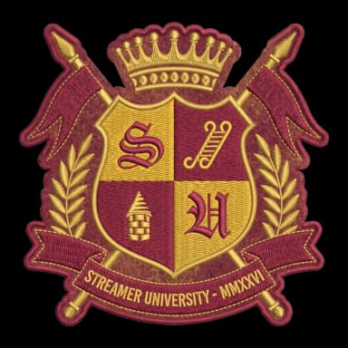 Streamer University crest